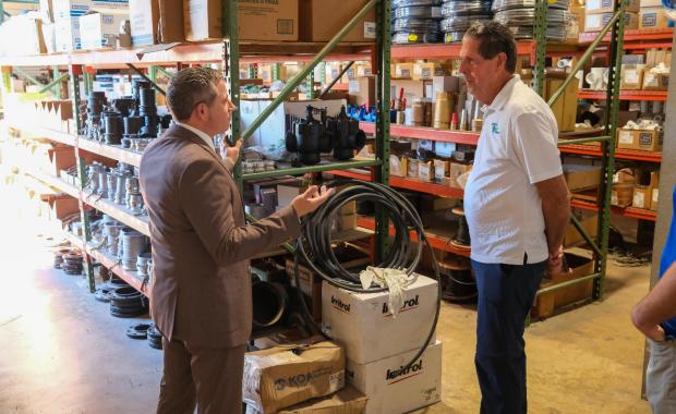 Tax Collector Fernandez Recognizes Lovett Irrigation for Its Impact on South Dade Farming