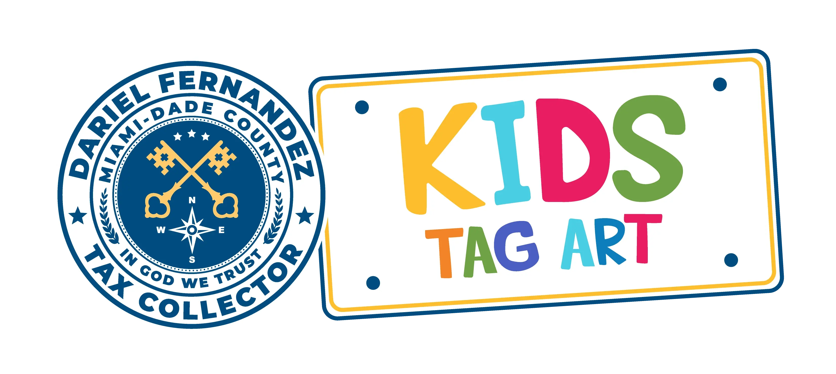 Miami-Dade County Tax Collector Kids Tag Art program logo