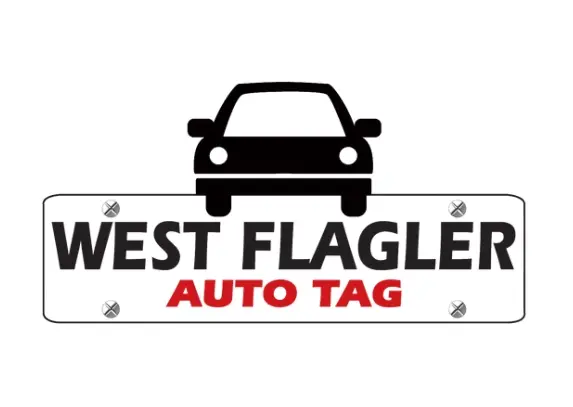 West Flagler Auto Tag logo, Sponsor