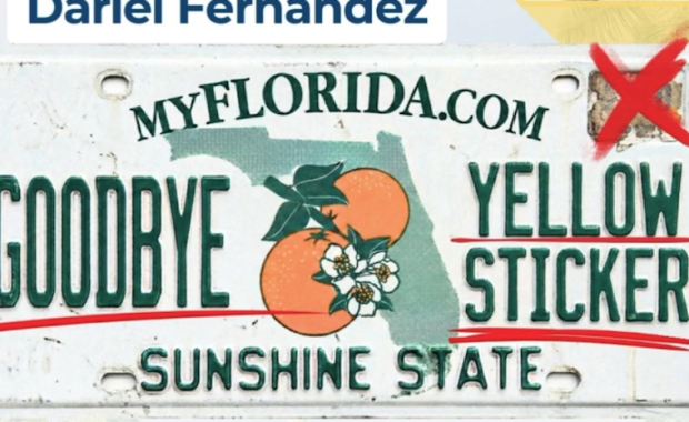 Statement from Miami-Dade County Tax Collector Dariel Fernandez on Florida House Passage of HB 841 to Eliminate the Outdated Yellow Registration Decal